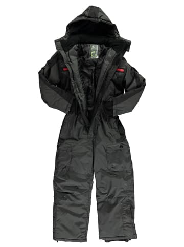 Peak Mountain Kombinezon narciarski w kolorze antracytowym