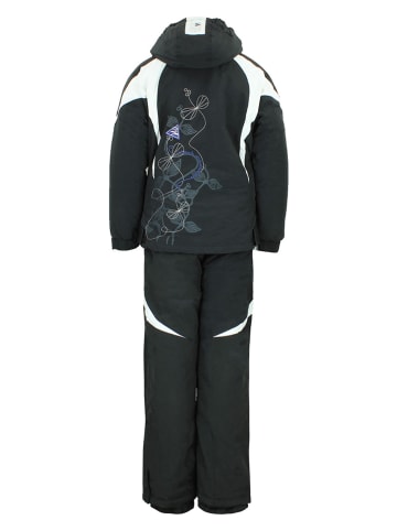 Peak Mountain 2-delige ski-/snowboardoutfit zwart