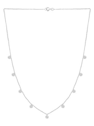 Diamonds lab grown Złoty naszyjnik z diamentami