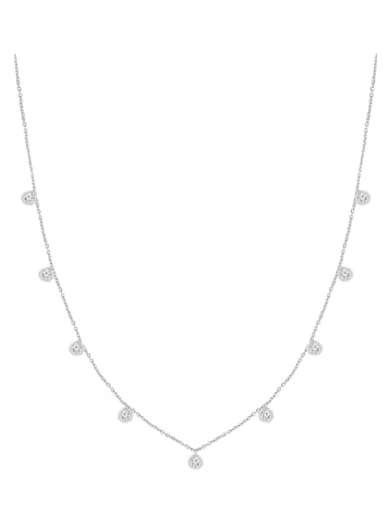 Diamonds lab grown Złoty naszyjnik z diamentami