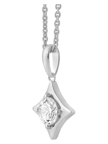 Diamonds lab grown Weißgold-Anhänger mit Diamant