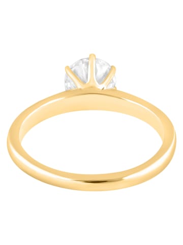 Diamonds lab grown Gold-Ring mit Diamanten