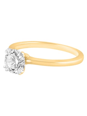 Diamonds lab grown Gold-Ring mit Diamanten