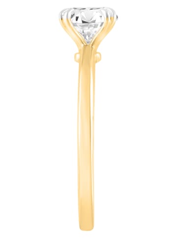 Diamonds lab grown Gold-Ring mit Diamanten