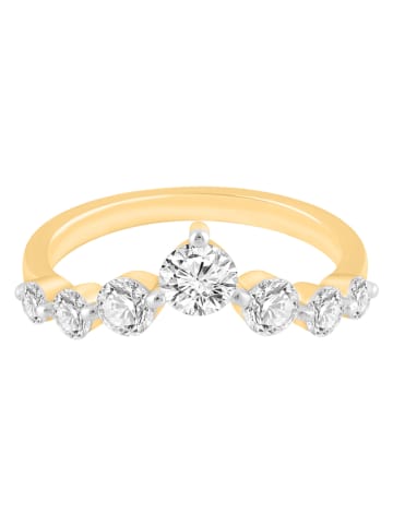 Diamonds lab grown Gold-Ring mit Diamanten