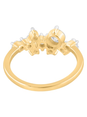 Diamonds lab grown Gold-Ring mit Diamanten