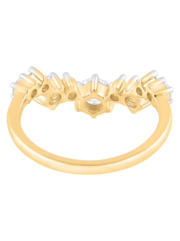Diamonds lab grown Gold-Ring mit Diamanten