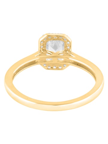 Diamonds lab grown Gold-Ring mit Diamanten