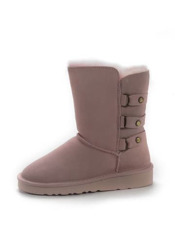 Gooce Leder-Winterstiefel "Binger" in Rosa