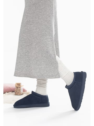Gooce Leder-Winterboots "Jackie" in Dunkelblau
