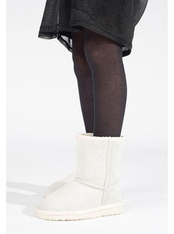 Gooce Skórzane botki "Skiddaw" w kolorze białym