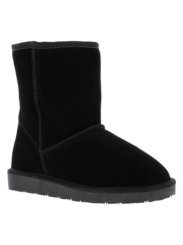 Gooce Leder-Winterboots "Fairfield" in Schwarz