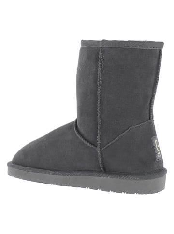 Gooce Leder-Winterboots "Fairfield" in Anthrazit