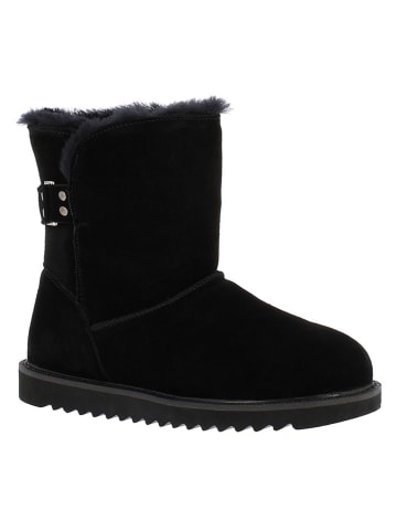Gooce Leder-Winterboots "Colorado" in Schwarz