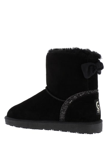 Gooce Leder-Winterboots "Mercy" in Schwarz