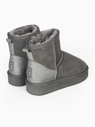 Gooce Leder-Winterboots "Acacia" in Grau