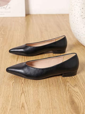 Sixth Sens Ballerinas in Schwarz