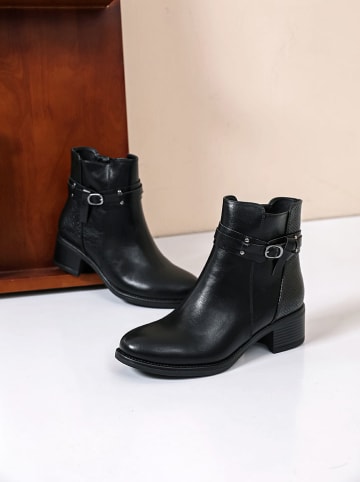 Sixth Sens Ankle-Boots in Schwarz