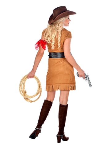 Carnival Party Kostümkleid "Cowgirl" in Hellbraun
