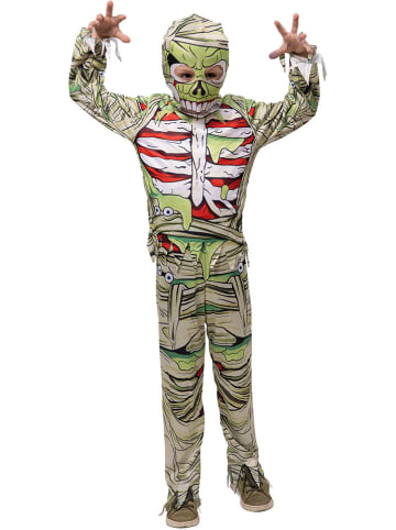 Carnival Party 3-częściowy kostium "Green Mummy" w kolorze zielonym