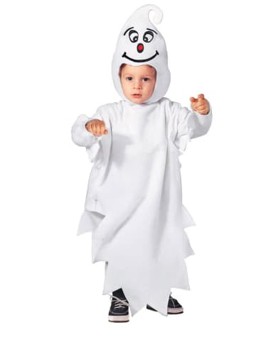 Carnival Party 2tlg. Kostüm "KLEINES GESPENST" in Weiß