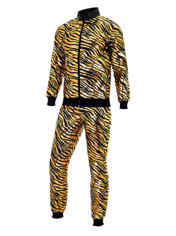 Carnival Party 2tlg. Kostüm ''Party'' in Gold/ Schwarz