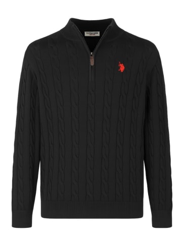 U.S. Polo Assn. Sweter w kolorze czarnym
