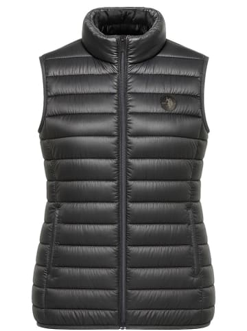U.S. Polo Assn. Doorgestikte bodywarmer antraciet