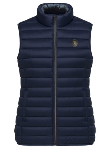 U.S. Polo Assn. Doorgestikte bodywarmer donkerblauw