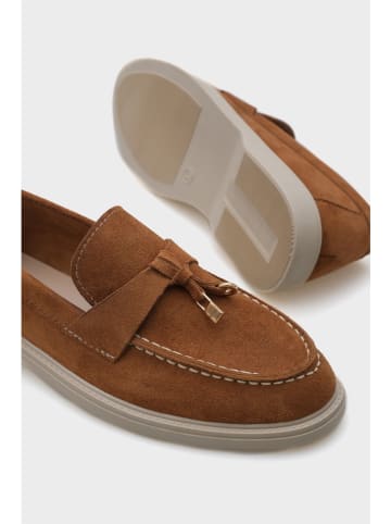 trendyol Mokassins in Hellbraun