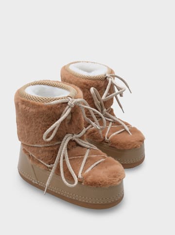 trendyol Winterstiefel in Hellbraun