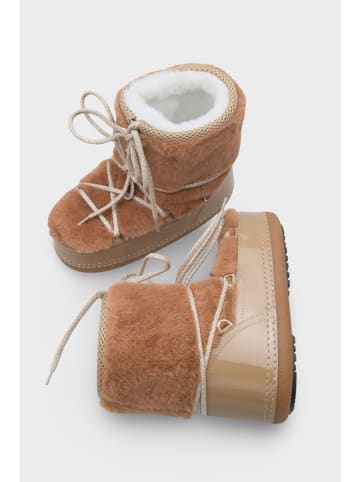 trendyol Winterstiefel in Hellbraun