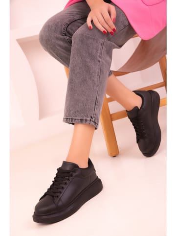 trendyol Sneakersy w kolorze czarnym