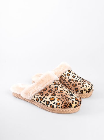 trendyol Hausschuhe in Beige/ Braun