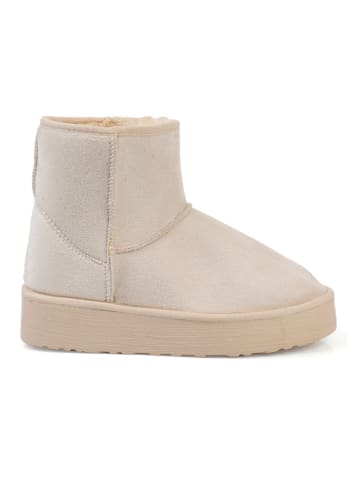trendyol Winterboots crème