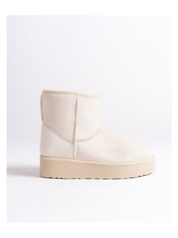 trendyol Winterboots in Creme