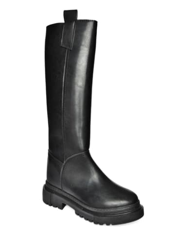 trendyol Kozaki w kolorze czarnym