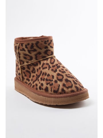 trendyol Ankle-Boots in Hellbraun