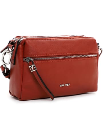 SURI FREY Schoudertas "Abbey" roodbruin - (B)26 x (H)15 x (D)7 cm