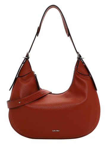SURI FREY Schultertasche "Henny" in Rostrot - (B)40 x (H)30 x (T)3 cm