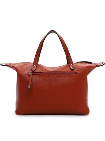 SURI FREY Henkeltasche "Henny" in Rostrot - (B)42 x (H)18 x (T)17 cm