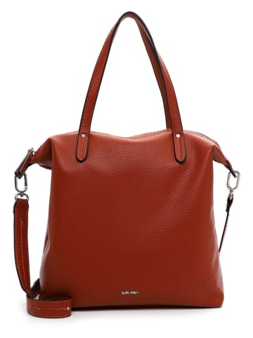SURI FREY Schultertasche "Henny" in Rostrot - (B)45 x (H)36 x (T)17 cm