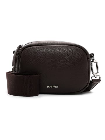 SURI FREY Umhängetasche "Jenny" in Braun - (B)19 x (H)14 x (T)8 cm