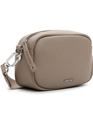 SURI FREY Schoudertas "Jenny" taupe - (B)19 x (H)14 x (D)8 cm