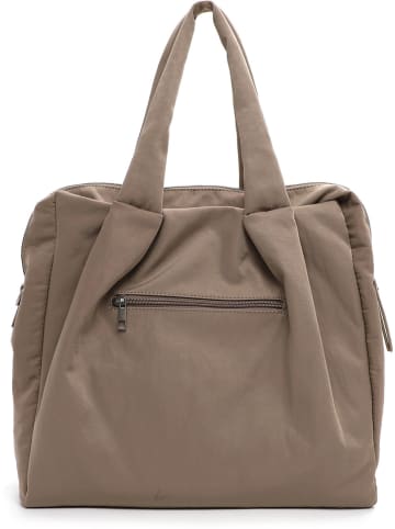 SURI FREY Henkeltasche "Pauly" in Taupe - (B)33 x (H)23 x (T)13 cm