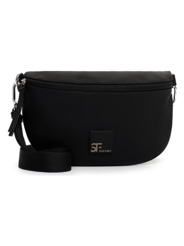 SURI FREY Umhängetasche "Shiny" in Schwarz - (B)27 x (H)18 x (T)8 cm