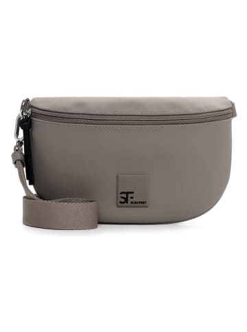 SURI FREY Umhängetasche "Shiny" in Grau - (B)27 x (H)18 x (T)8 cm