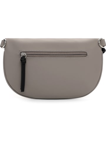 SURI FREY Umhängetasche "Shiny" in Grau - (B)27 x (H)18 x (T)8 cm