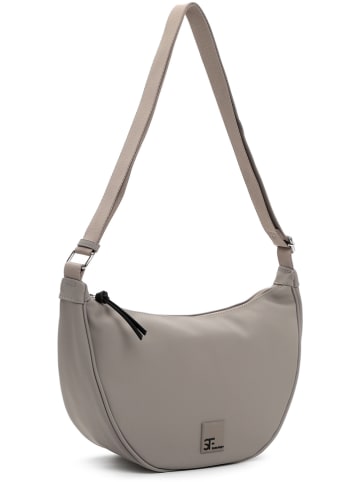 SURI FREY Schoudertas "Shiny" taupe - (B)41 x (H)23 x (D)13 cm