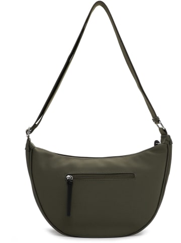 SURI FREY Schultertasche "Shiny" in Khaki - (B)41 x (H)23 x (T)13 cm